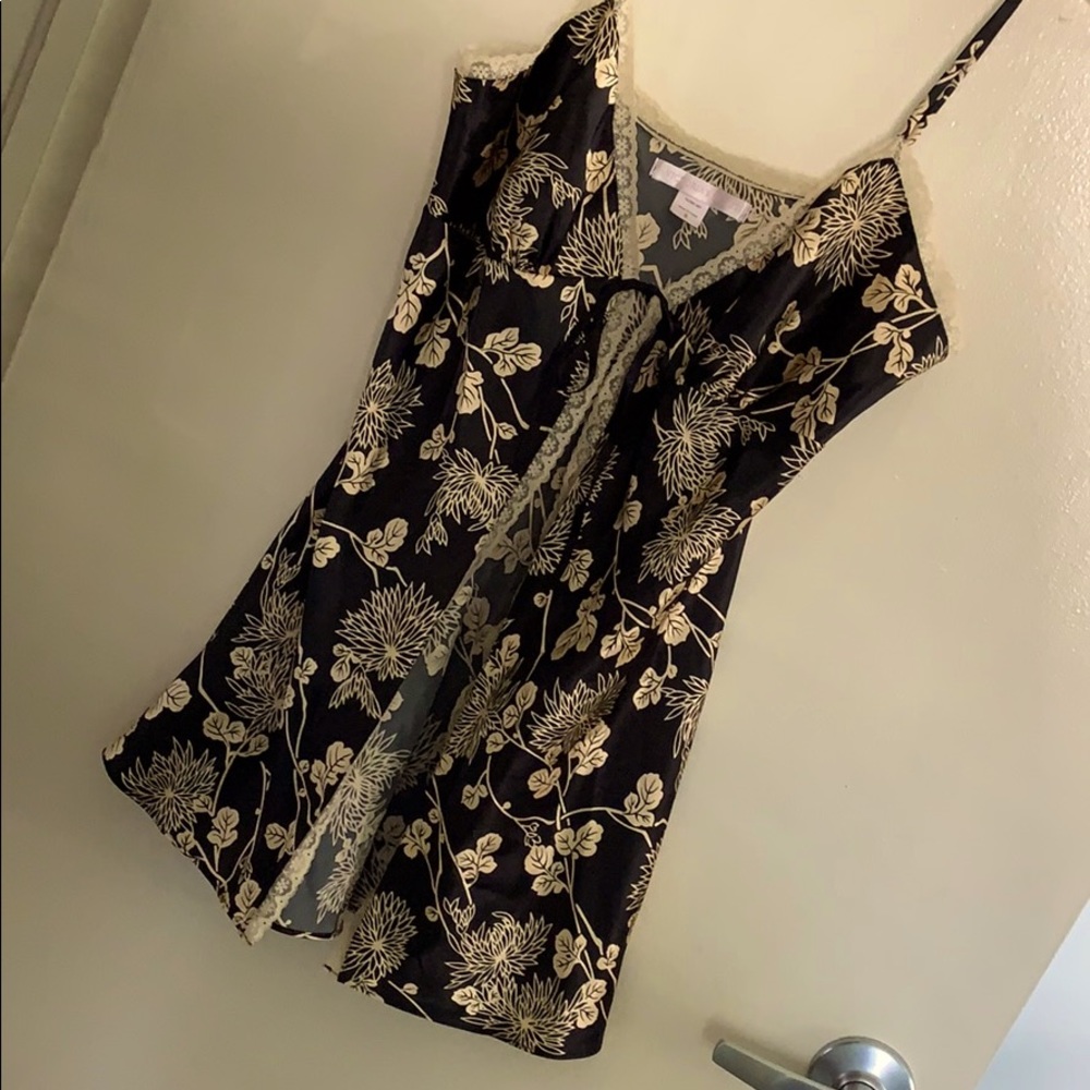 💋Victoria’s Secret💋 Chemise/Slip Gold💛&Black🖤